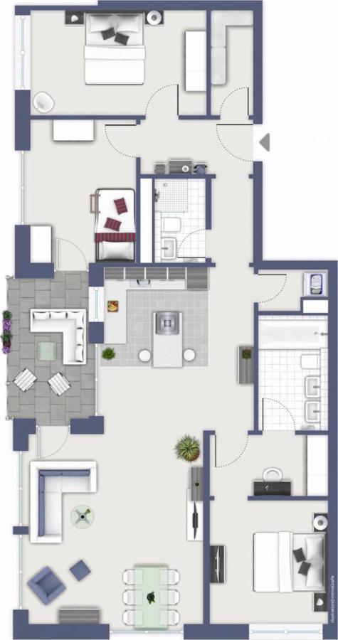 Nordschleife Apartment Eckernfoerde Ngoại thất bức ảnh